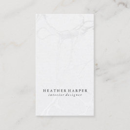 名刺-大理石の灰色の銀 名刺