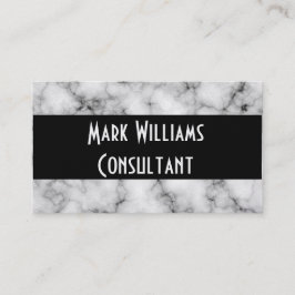 名刺/大理石 予約カード