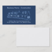 名刺:契約者/建築 名刺 (正面/裏面)
