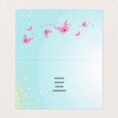 名刺:妖精、蝶、幻想的 名刺 (内部フラット)