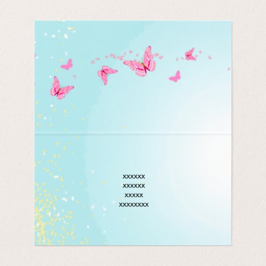 名刺：妖精、蝶、幻想的 名刺 (内部フラット)