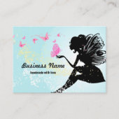 名刺:妖精、蝶、幻想的 名刺 (正面)