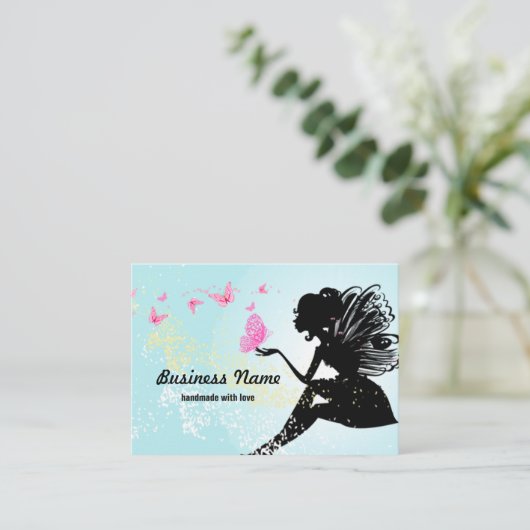 名刺：妖精、蝶、幻想的 名刺 (スタンド正面)