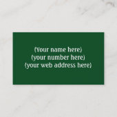 名刺/害虫駆除 名刺 (裏面)