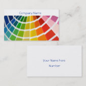 名刺/家の装飾/家絵画/ 名刺 (正面/裏面)