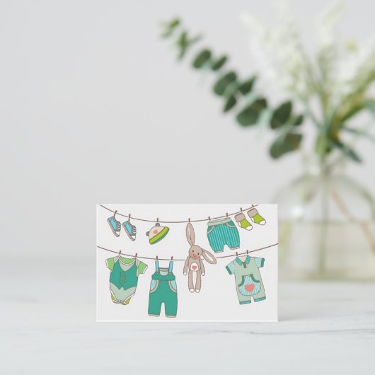 名刺 – 小売業者名刺 (スタンド正面)