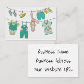 名刺 – 小売業者名刺 (正面/裏面)