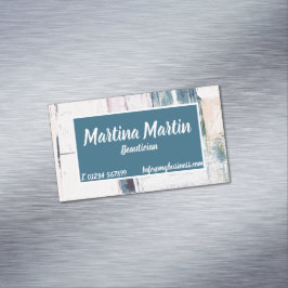 名刺(抽象芸術背景) マグネット名刺