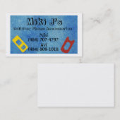 名刺 – 携帯電話アクセサリ (正面/裏面)