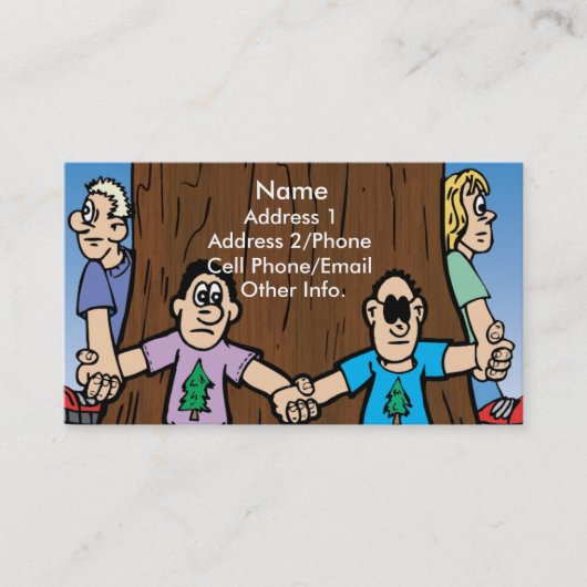 名刺:救木 名刺 (正面)