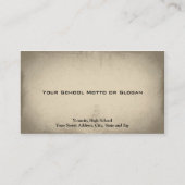 名刺（教授） 名刺 (裏面)