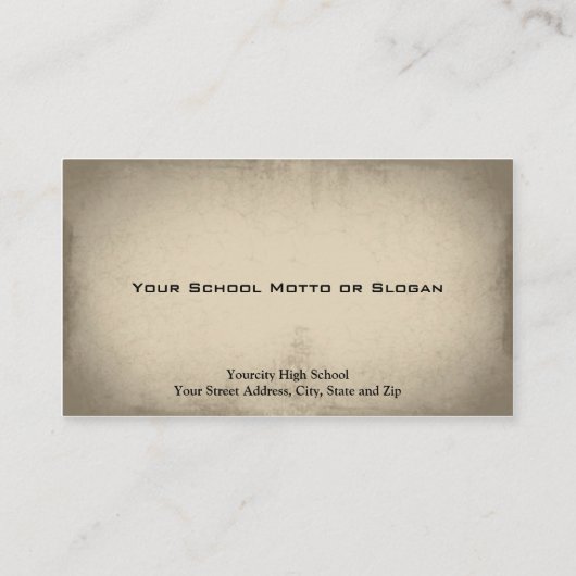 名刺（教授） 名刺 (裏面)