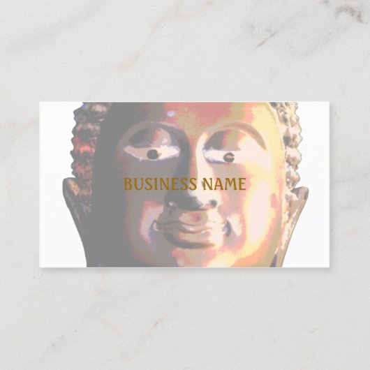 名刺,日が昇る 名刺 (裏面)