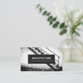 名刺:暗い建築家 名刺 (スタンド正面)