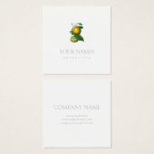 名刺:柑橘類 (正面&裏面)