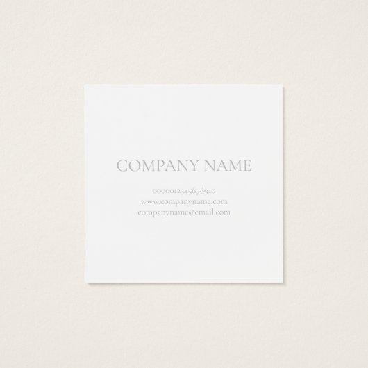 名刺:柑橘類 (裏面)