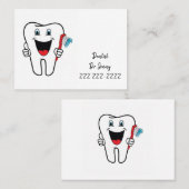 名刺、歯医者 名刺 (正面/裏面)