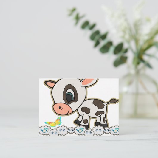 名刺、気にDay Cow名刺 名刺 (スタンド正面)