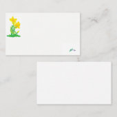 名刺/水仙 名刺 (正面/裏面)