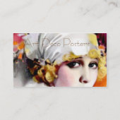 名刺、無声映画のスター、アンナ・ニルソン 名刺 (裏面)