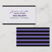 名刺-独立したコンサルタント 名刺 (正面/裏面)