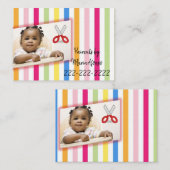 名刺、理髪型名刺 名刺 (正面/裏面)