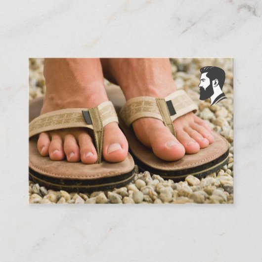 名刺、男性スパ 名刺 (正面)