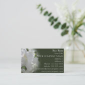 名刺 – 白いツツジ (スタンド正面)