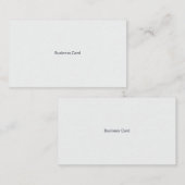 名刺（米国） 名刺 (正面/裏面)