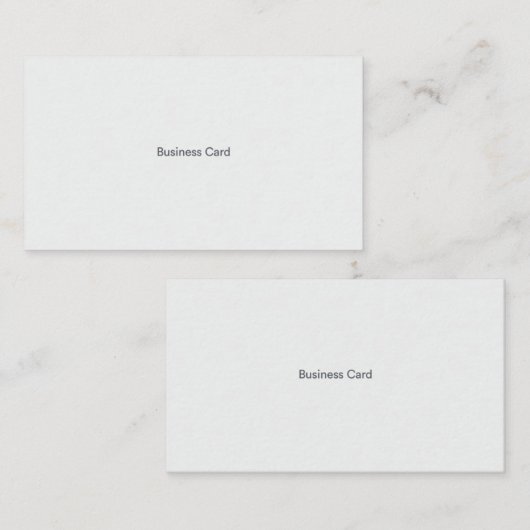 名刺(米国) 名刺 (正面/裏面)