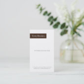 名刺|約II |br 名刺 (スタンド正面)