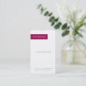 名刺|約II |ma 名刺 (スタンド正面)