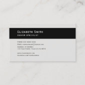 名刺、素朴インテリアステージング 名刺 (正面)