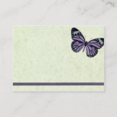 名刺-紫色の蝶 名刺 (裏面)