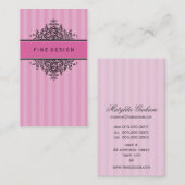 名刺：：美しいルネッサンス11 名刺 (正面/裏面)