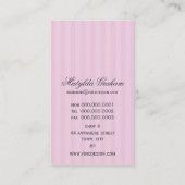 名刺：：美しいルネッサンス11 名刺 (裏面)