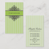 名刺::美しいルネッサンス12 名刺 (正面/裏面)