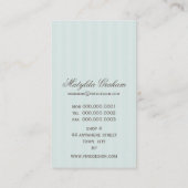 名刺：：美しいルネッサンス6 名刺 (裏面)