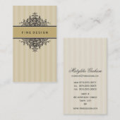 名刺：：美しいルネッサンス9 名刺 (正面/裏面)