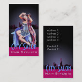 名刺 – 美容師 (正面/裏面)