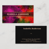 名刺（自分の場合） 名刺 (正面/裏面)