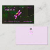 名刺：自然のtouch付き 名刺 (正面/裏面)