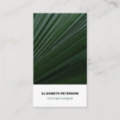 名刺(自然背景) 名刺 (正面)