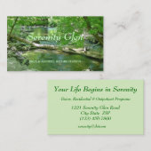 名刺--自然 名刺 (正面/裏面)