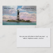 名刺-自由の女神 名刺 (正面/裏面)