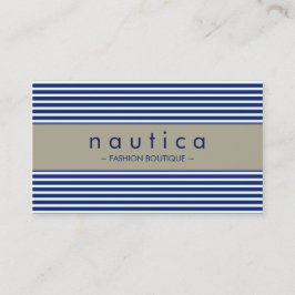名刺: 航海の: ストライプの 25 名刺