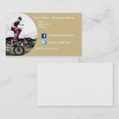 名刺-芸能人 名刺 (正面/裏面)