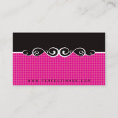 名刺：：華やかに2 名刺 (裏面)