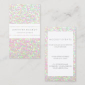 名刺 – 虹色のビジネス (正面/裏面)