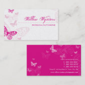 名刺：：蝶1 L 名刺 (正面/裏面)